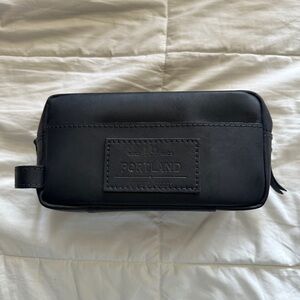 portland leather dopp kit bag